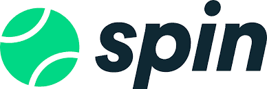 Spin tennis league logo