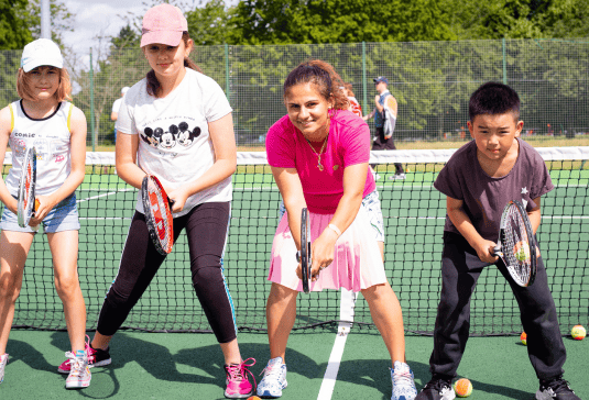 Junior Tennis Coaching at Shooters Hill Tennis Hub